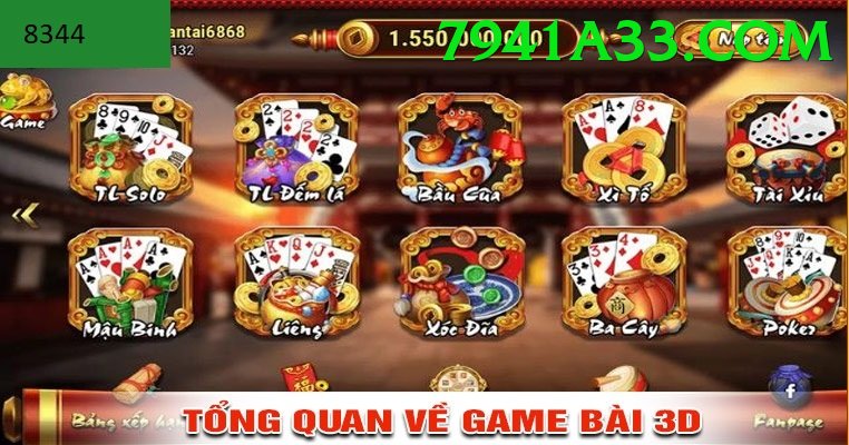 Game Bài 3D - Trải nghiệm tuyệt vời